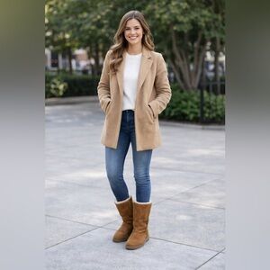 Ugg Australia Women's Classic Tall II Chestnut Shearling Lined Boots Size 7